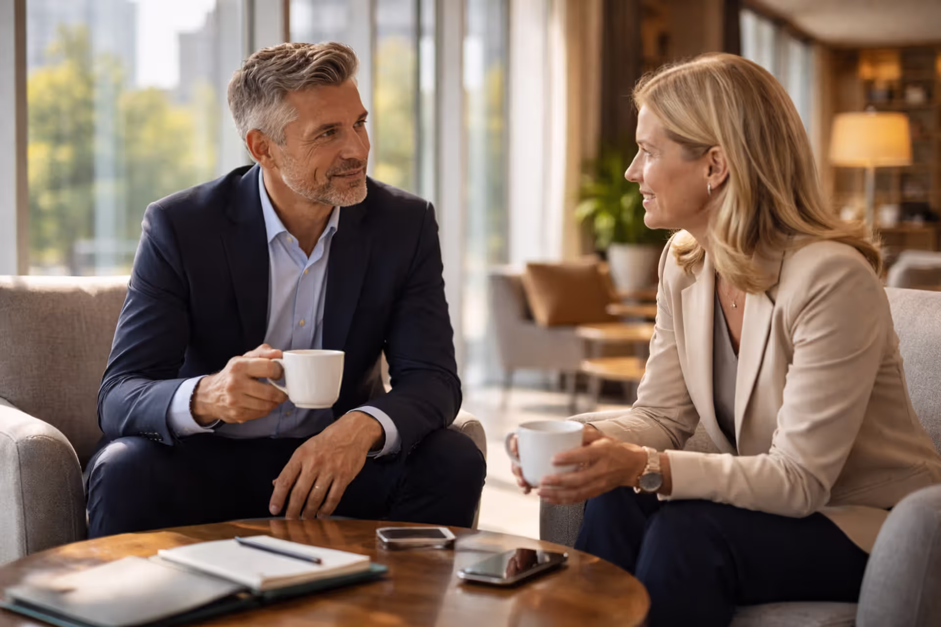 Executive relationships are built through trust, not volume.